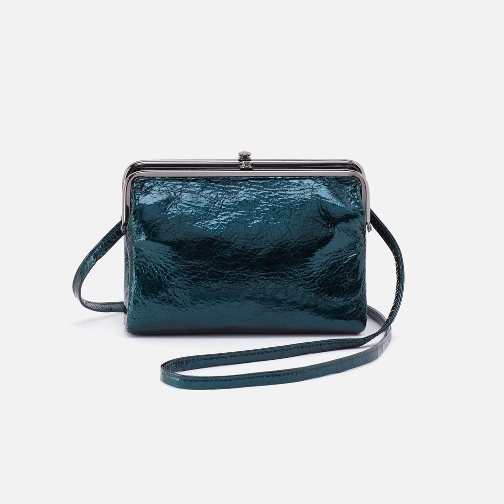 Hobo | Lauren Crossbody in Patent Leather - Spruce Patent - Click Image to Close
