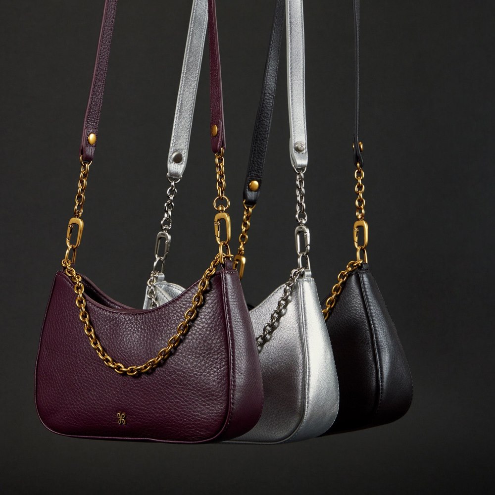 Hobo | Rosa Crossbody in Pebbled Leather - Ruby Wine