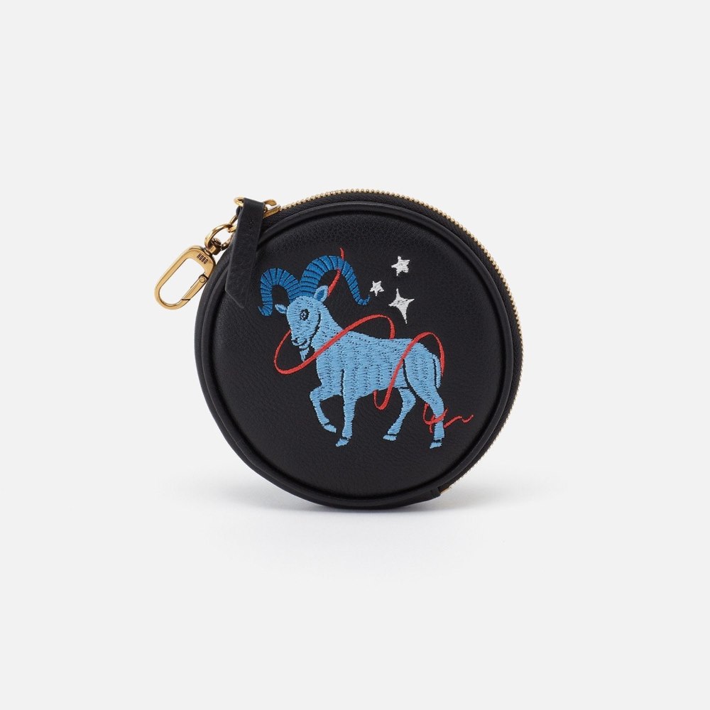 Hobo | Revolve Clip Pouch in Pebbled Leather - Aries