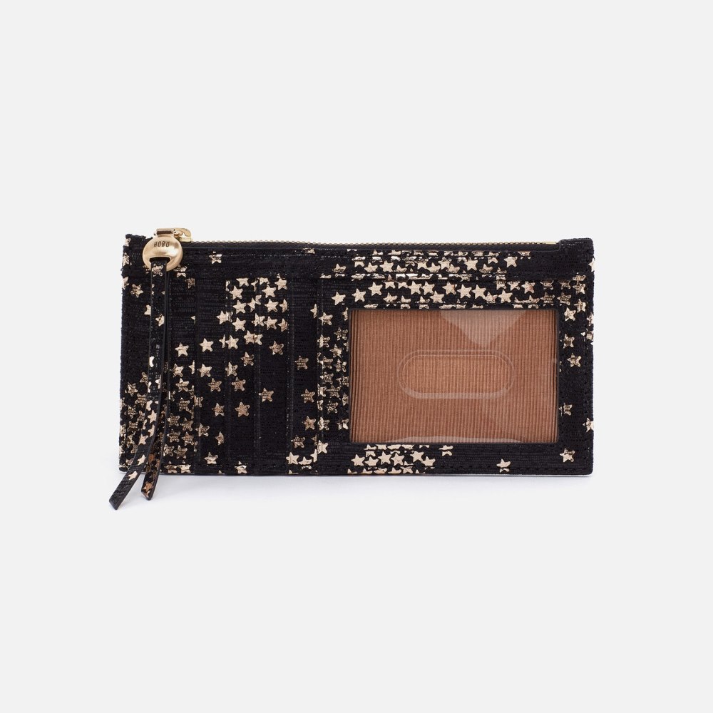 Hobo | Carte Card Case in Printed Leather - Shooting Stars