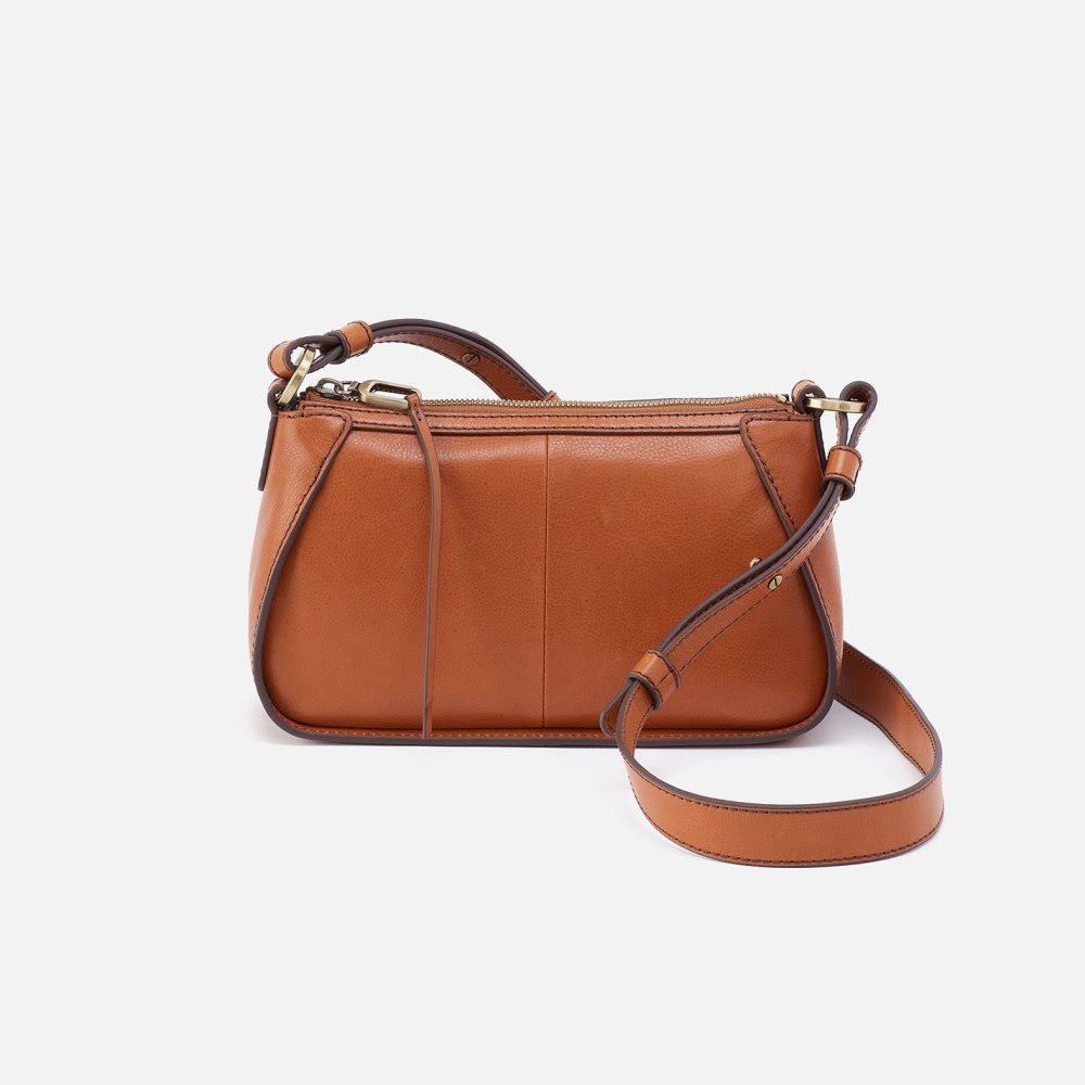 Hobo | Bellamy Small Crossbody in Artisan Leather - Honey Brown