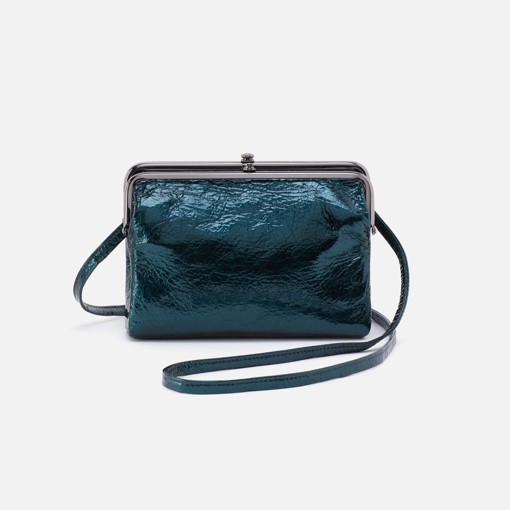 Hobo | Lauren Crossbody in Patent Leather - Spruce Patent