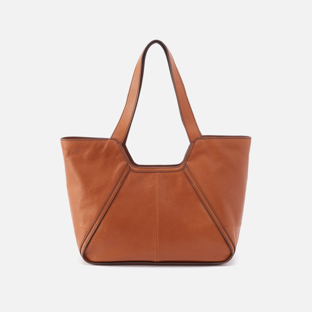 Hobo | Bellamy Medium Tote in Artisan Leather - Honey Brown