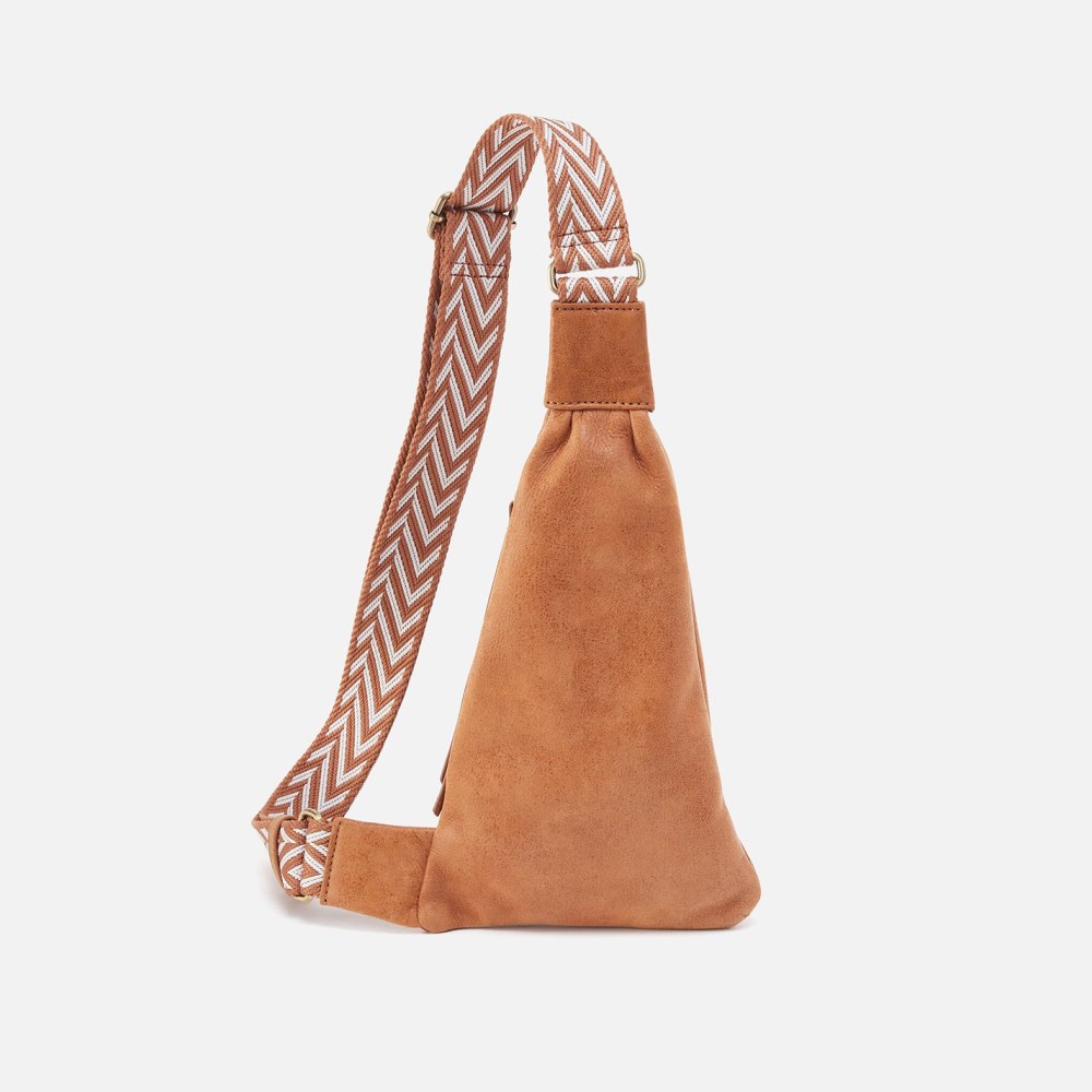 Hobo | Bodhi Sling in Buffed Leather - Whiskey