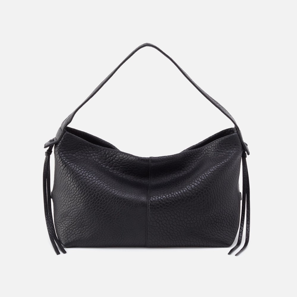 Hobo | Bonita Hobo in Bubble Pebbled Leather - Black